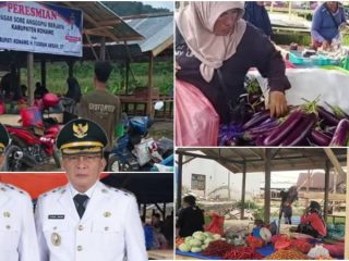 Pasar Sore Anggopiu: Saat Pedagang Mulai Menata Hidup di Tempat Relokasi