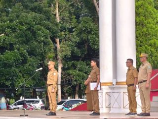 Pimpin Apel Perdana 2026, Bupati Konawe Tekankan Pelayanan Prima