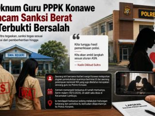 Skandal Terlarang 2 Oknum Guru PPPK di Konawe: Dikbud Sultra Tunggu Pemeriksaan Polisi