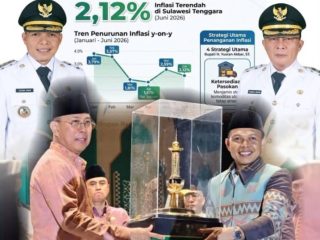 Konawe Bersahaja Kian Bersinar, Empat Prestasi Bergengsi Diraih dalam Dua Pekan