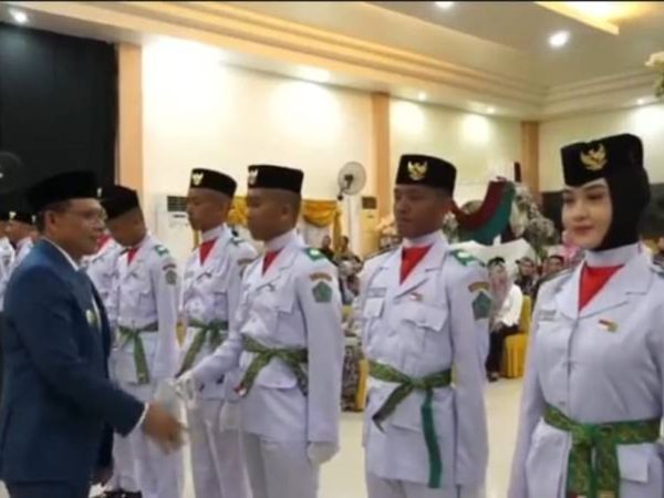 Bupati Konawe Kukuhkan 60 Anggota Paskibraka, Berikut Daftar dan Sekolahnya