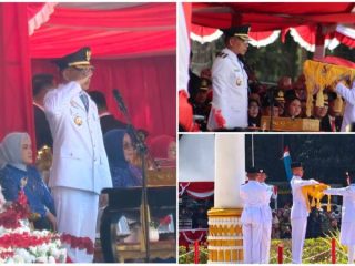 Upacara HUT RI ke-81 di Konawe Berlangsung Sukses, Bupati Yusran Tegaskan Komitmen Membangun Daerah