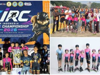 Konawe King Skate Borong 25 Medali dalam Ajang EIRC 2026 di Makassar