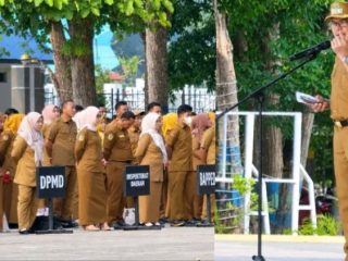Bupati Konawe Perintahkan ASN Perkuat Disiplin dan Gerakan Bersih Lingkungan